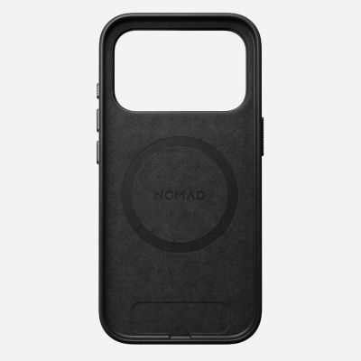 6. Nomad Traditionelle Lederhülle für 16 cm (6,3") Mobiltelefone, Schwarz