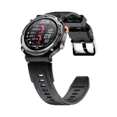 7. VELTORI VT130-1 Smartwatch Schwarzes Silikonarmband