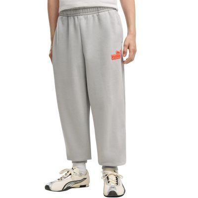 Puma ESS Logo Lab Relaxed Kinderhose grau 694675 63