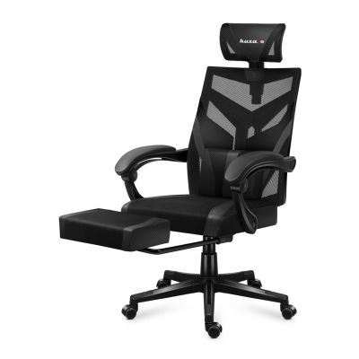 7. Huzaro Combat 5.0 Schwarzer Gaming-Stuhl