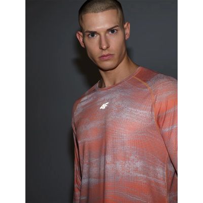 2. Schnelltrocknendes Herren-Radsport-Longsleeve 4F 4FWSS25TFLOM340-70A