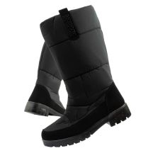 Progress Winterstiefel Schneestiefel Damen Warm Modische Zipper Stiefel
