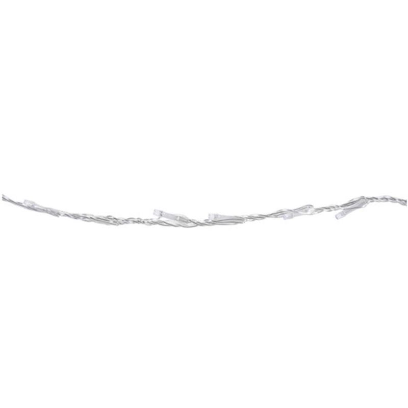 27. Weihnachtsbaumbeleuchtung, Lichtvorhang, Wasserfall, für den Außenbereich, 220 LEDs, kaltweiß, 5 Geschwindigkeiten