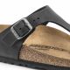 5. Birkenstock Gizeh NU Oiled Black Regular Flip-Flops für Damen/Herren (0845251)