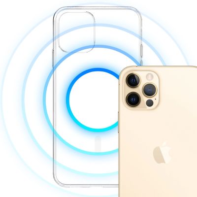 11. 3mk Clear MagCase Hülle für Apple iPhone 12 Pro Max – transparent