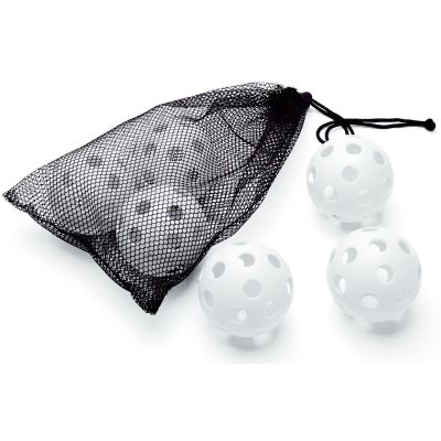 9. UNIHOC Spielbälle Weiß Enero 6 Stück