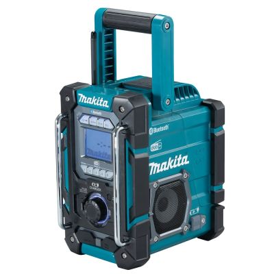 4. Makita DMR301 digitales Handfunkgerät, schwarz, seegrün