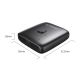 4. Orico AS2-A1 HDMI-Adapter, bidirektionaler Splitter – Schwarz