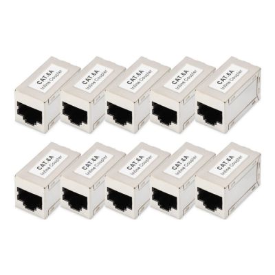 2. Digitus Modularstecker CAT 6A, geschirmt – 10 Stück