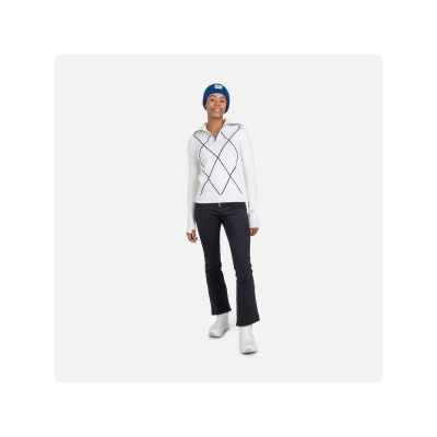 6. Rossignol W Jcc 1/2 Zip Sweater Weiß