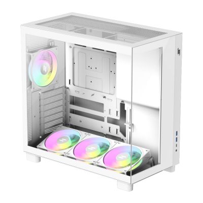 7. Gamemax-Gehäuse | NEX C53 WH | ATX/BTF