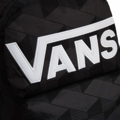 7. Vans Old Skool Drop V 22 L Schwarz/Asphalt Urbaner Schulrucksack - VN000H4ZKOU1
