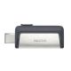 2. SanDisk Ultra Dual Drive 256 GB USB-Stick, USB Typ-A / USB Typ-C 3.2 Gen 1 (3.1 Gen 1), Grau, Silber