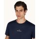 3. Paul&Shark Herren-T-Shirt aus Baumwolle, Marineblau und Gold, 99311008-50E – Klassischer Schnitt, Logo