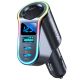 9. Joyroom Schnell-Autoladegerät 4in1 USB-A QC3.0 / 2xUSB-C PD 150W Schwarz (JR-CL21)