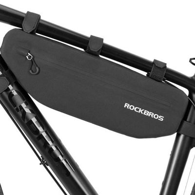 Rockbros AS-043 Velcro Fahrradtasche 3l - Schwarz