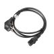 2. Lanberg CA-C13C-11CC-0018-BK Kabel (C13 / IEC C13 / IEC 320 C13 F - Schuko M; 1,8 m; schwarz)