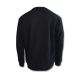 2. Taikan Everything Herren-Sweatshirt, schlicht, Rundhalsausschnitt, Schwarz - 1306001-BLK