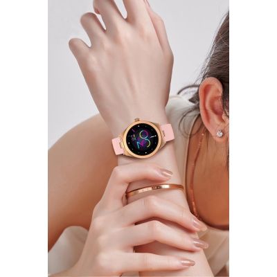 6. Smartwatch Gravity Roségold Pink GT25-2