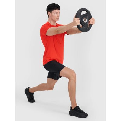 3. Schnelltrocknendes Herren-Trainingsshirt 4F 4FWAW25TFTSM1521-62S