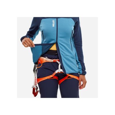5. MILLET Fusion Grid Hoodie W Damen Blau
