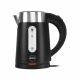 3. ELDOM Kabelloser Wasserkocher C185C TRIPO Schwarz 1000W 0,8 L, BPA-frei, isoliert