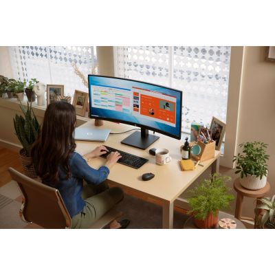 9. HP P34hc G4 Computermonitor 86,4 cm (34") 3440 x 1440 px Quad HD LED Schwarz