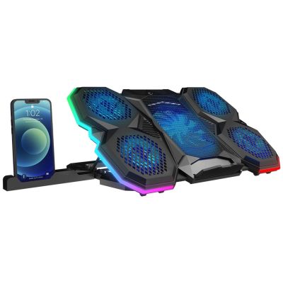 8. RAMPAGE Laptop-Kühlpad AD-RC14 9-17" RGB