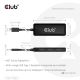 4. CLUB3D CSV-1553 USB-Type-C-Hubs und -Konzentratoren, Schwarz
