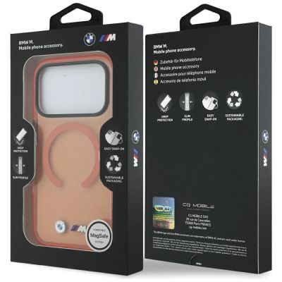 8. BMW M IML MagSafe Hülle mit Metalllogos für iPhone 17 Pro – Pro Orange