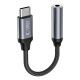 Tech-Protect UltraBoost USB-C / 3,5-mm-Miniklinken-Adapter – Schwarz
