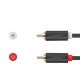 12. Ugreen AV104 10520 Audiokabel 2RCA (männlich) / 2RCA (männlich) 5 m – grau