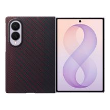 EF-KF971SRE Samsung Carbon Magnet Case für Galaxy Z Fold 8 Rot