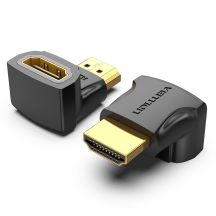 Vention HDMI 90-Grad-Adapter (Stecker auf Buchse), Schwarz