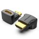 Vention HDMI 90-Grad-Adapter (Stecker auf Buchse), Schwarz
