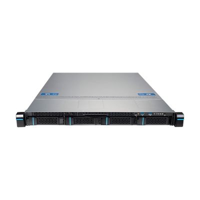 3. MSI Rack-Plattform (1U) AMD S1102-02 Epyc 4004/4005 Ryzen 7000/9000 (4x 3,5"/2,5", 2xM.2, 2x10Gbe, IPMI, 1+1 450W)