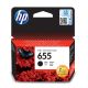 HP Schwarze Tintenpatrone HP 655, HP655=CZ109AE, 550 Seiten, 14 ml
