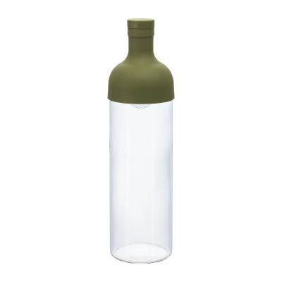 HARIO Cold Brew Tee, 750 ml Filterflasche, Staubgrün