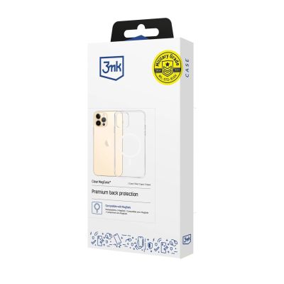 4. 3mk Clear MagCase Hülle für Apple iPhone 12 Pro Max – transparent