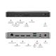 8. ALOGIC DX3 Kabelgebundener USB 3.2 Gen 1 (3.1 Gen 1) Typ-C Laptop, Schwarz, Grau