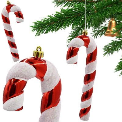 SICHERER KUNSTSTOFFKUGELMATRIX 2 STÜCK Glimmerzucker-Bonbonkerzen