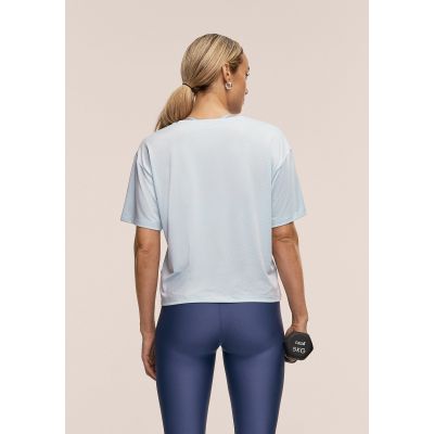3. CASALL Damen Laser Mesh T-Shirt Blau