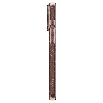 10. Spigen Liquid Crystal Glitter Hülle für iPhone 15 Pro Max – rosa und transparent