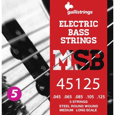 Galli MSB-45~125 S - Bassgitarrensaiten