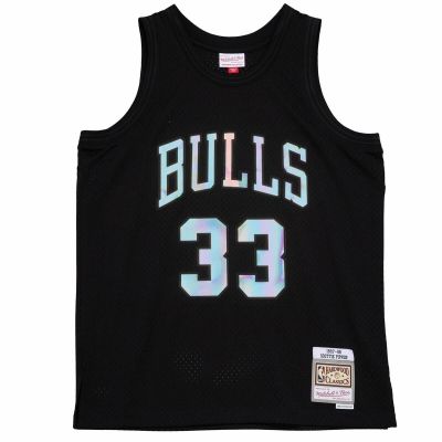 Mitchell & Ness NBA Chicago Bulls Scottie Pippen Swingman T-Shirt - SMJYLF19035-CBUBLCK97SPI