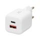 4. IBOX Universal-Ladegerät C-42 GAN PD33W USB A+C Weiß