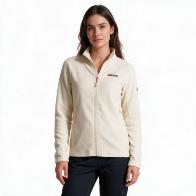 9. Damen-Fleecejacke Geographical Norway TUG FZ OFF WHITE DB LADY 268 (WA1722F/GN-OFF WHITE)