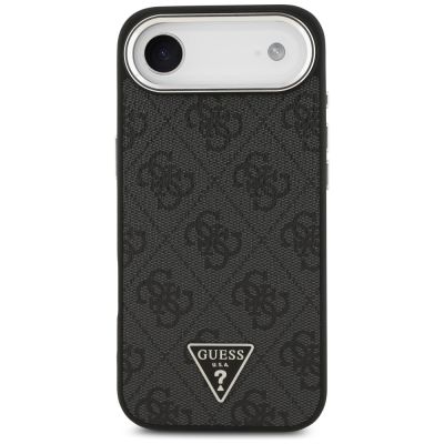 3. Guess 4G Triangle Logo MagSafe Hülle für iPhone 17 Air - Schwarz