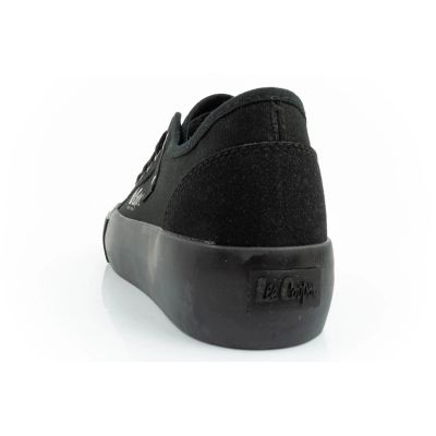 14. Lee Cooper Damen Sportschuhe Stoff Plateau Sneakers schwarz