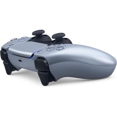 2. Sony PlayStation 5 DualSense Wireless-Controller-Pad aus Sterlingsilber